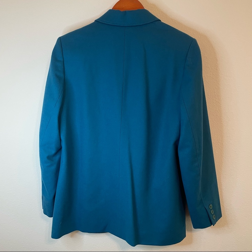 Pendleton Teal Virgin Wool Lined Jacket - image 4